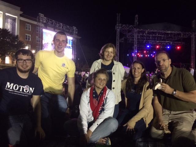 HPSP Faculty and Students watch VP Debate