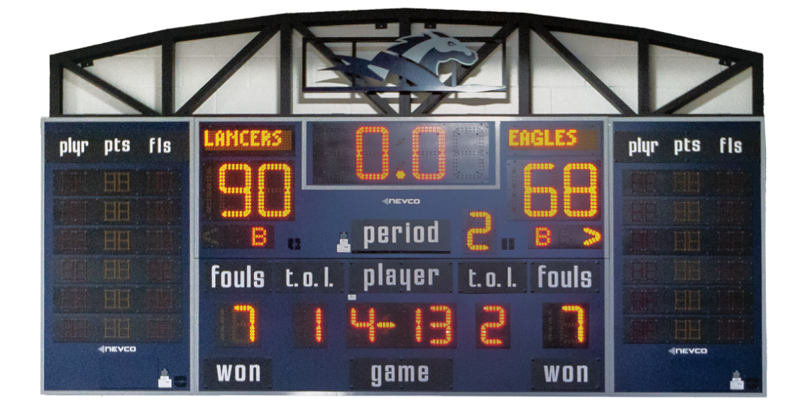 Scoreboard in Willett